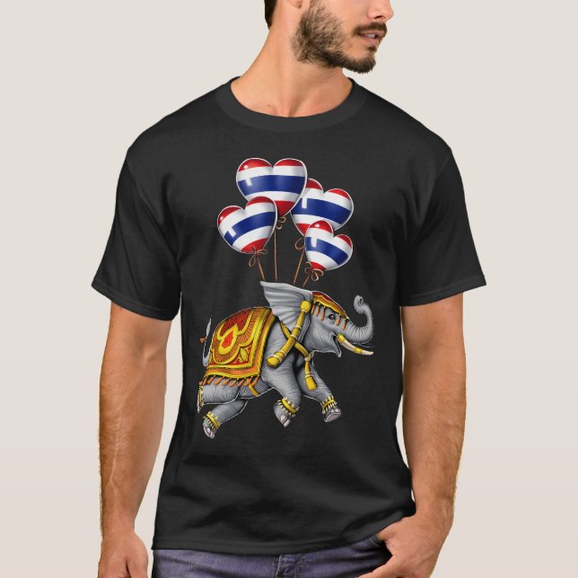 Camiseta Elefante da Tailândia (Frente)