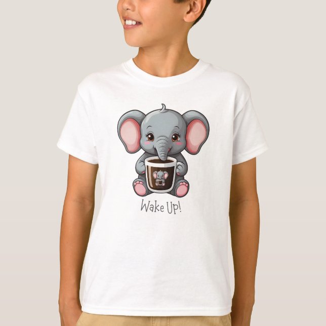 Camiseta Elefante de acordar (Frente)