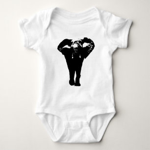 Camiseta Elefante de Arte Pop Único