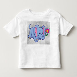 Camiseta Elefante de banda desenhada
