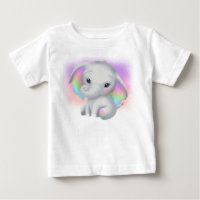 ELEFANTE DE CINZAS ADORÁVEL COM OUVIDOS COLORIDOS