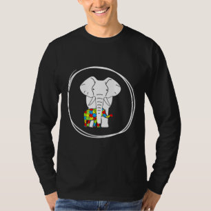 Camiseta Elefante de Consciência Autismo