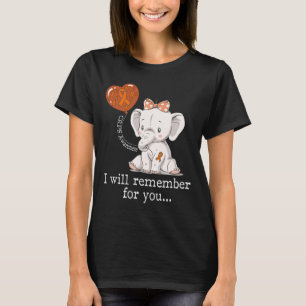 Camiseta Elefante de consciência CRPS