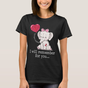 Camiseta Elefante de Conscientização sobre Epilepsia