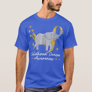 Camiseta Elefante de Esquadra de Apoio à Consciência do Can