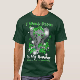 Camiseta Elefante de paralisia cerebral Eu Visto Mamães ver