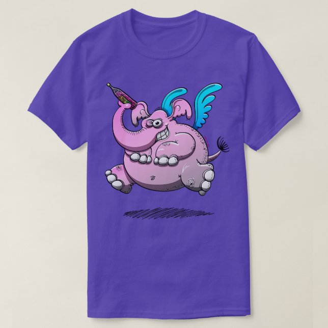 Camiseta Elefante Delirium Tremens (Frente do Design)