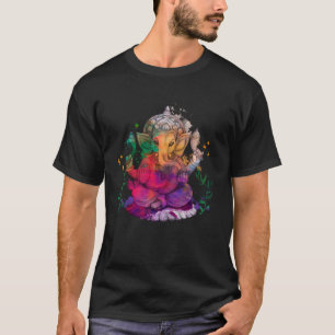 Camiseta Elefante Deus Elefante Lord Ganesha