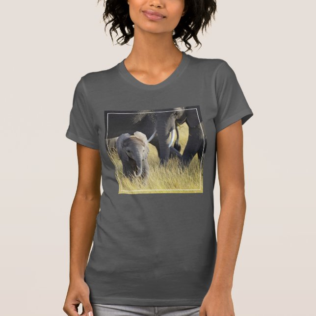 Camiseta Elefante do bebê (Frente)