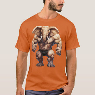 Camiseta Elefante do Bodybuilder