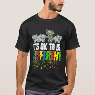 Camiseta Elefante Do Dia Da Consciência Do Autismo Está Tud
