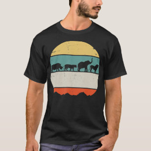 Camiseta Elefante Do Leão Rhino Da África Presente de ani