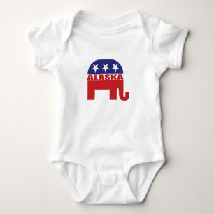 Camiseta Elefante do republicano de Alaska