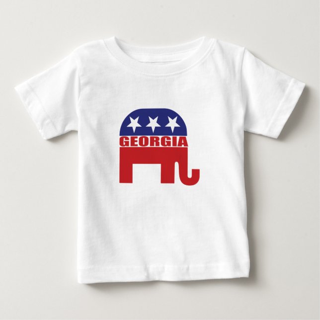 Camiseta Elefante do republicano de Geórgia (Frente)