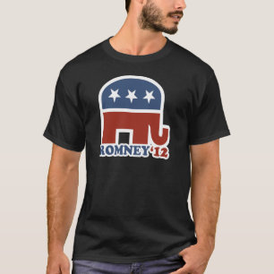 Camiseta Elefante do republicano de Mitt Romney 2012