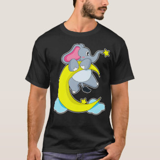 Camiseta Elefante Em Nuvens