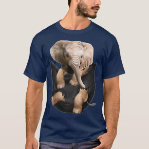 Camiseta Elefante Em Pocket Funny Elephant Lover Presente