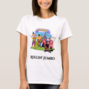 Camiseta Elefante em skate