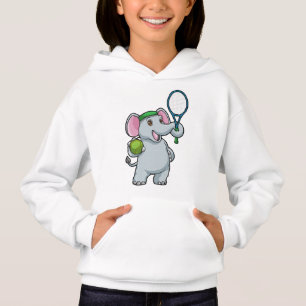 Camiseta Elefante em Tênis com raquete Tênis
