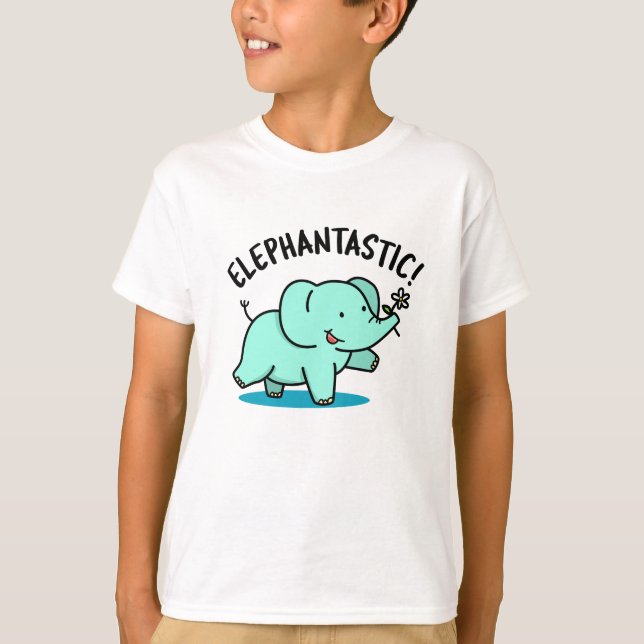 Camiseta Elefante Engraçado Elefante Elefante (Frente)