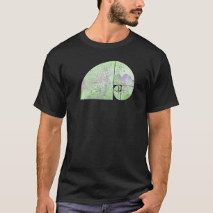Camiseta Elefante Espiral de Fibonacci  Proporção Áurea  gr