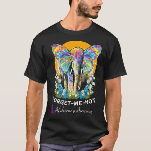 Camiseta Elefante Esqueça-me e não a consciência de Heimer