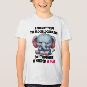Camiseta Elefante, Eu Não Viajei O Chão Parecia Triste, Ent