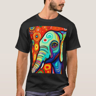 Camiseta Elefante excêntrico