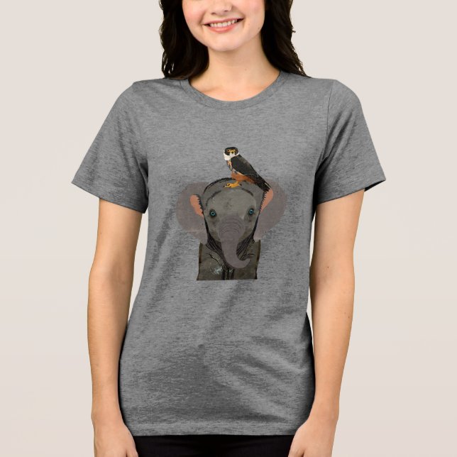 CAMISETA ELEFANTE & FALCÃO (Frente)