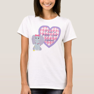 Camiseta Elefante feito sob medida filhote de cachorro