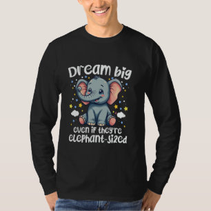 Camiseta Elefante Fofo Amante de Elefante Zoo Safari Toddl