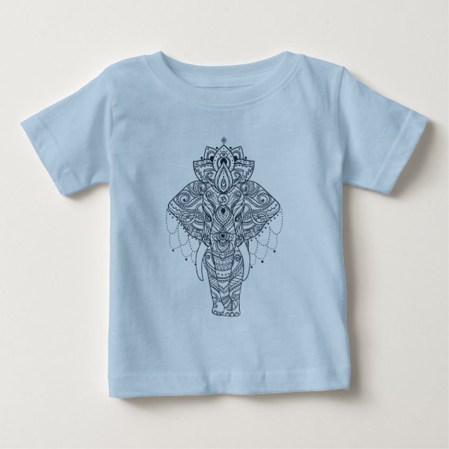Camiseta Elefante inspirado (Frente)