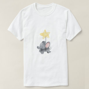 Camiseta Elefante Love: Conectando-se aos Gigantes da Natur