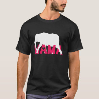 Camiseta Elefante Mama Adora Coração África Souvenir