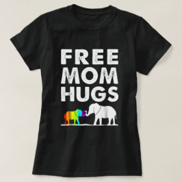 Camiseta Elefante Mama Livre Mamãe Abraços