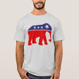 Camiseta Elefante modernizado do GOP