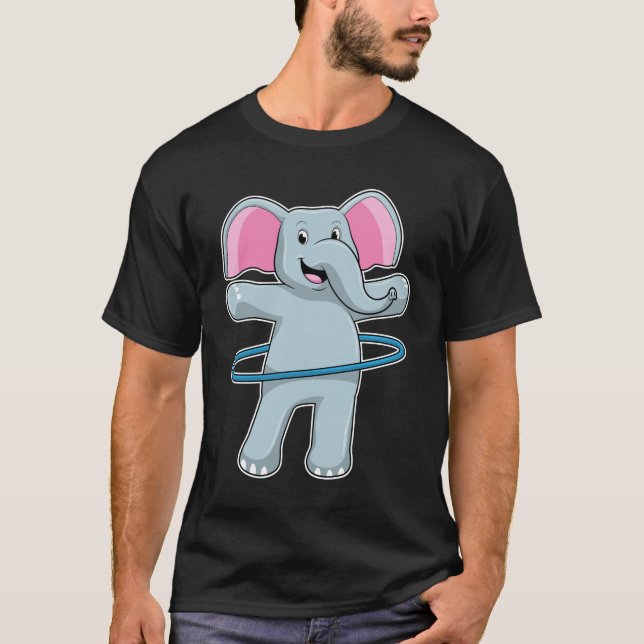 Camiseta Elefante na Malhação com pneus Malhações (Frente)