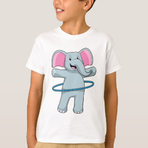 Camiseta Elefante na Malhação com pneus Malhações