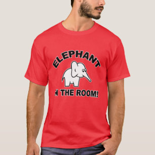 Camiseta Elefante na sala