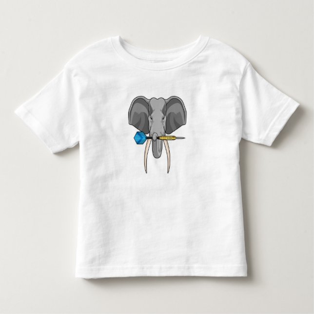Camiseta Elefante nas Trevas com Dart (Frente)