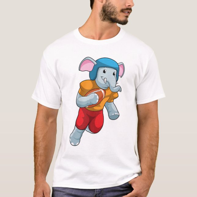 Camiseta Elefante no Futebol (Frente)