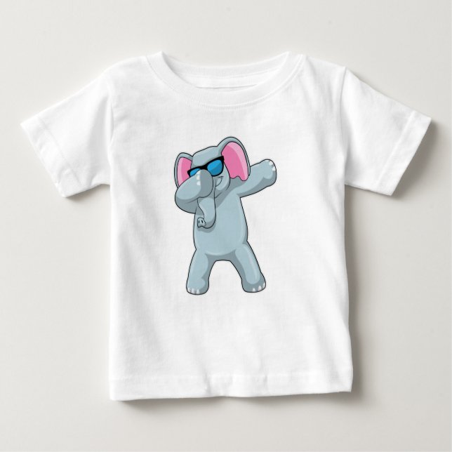 Camiseta Elefante no laboratório de dança de salto (Frente)