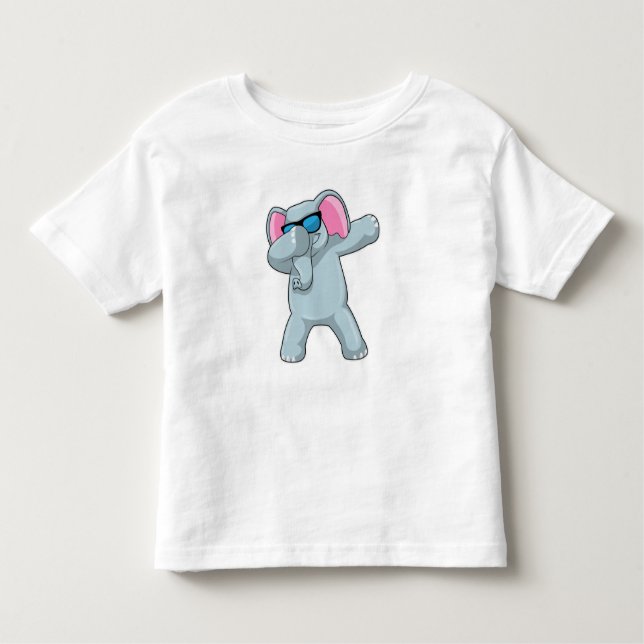 Camiseta Elefante no laboratório de dança de salto (Frente)