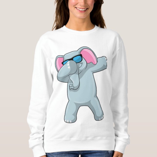 Camiseta Elefante no laboratório de dança de salto (Frente)