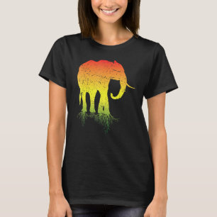 Camiseta Elefante O Espírito Animal African Mammal