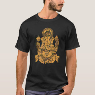 Camiseta Elefante Om Yoga Ganesha Deus Indiano Ganesh Chatu