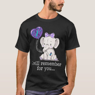 Camiseta Elefante para a prevenção do suicídio