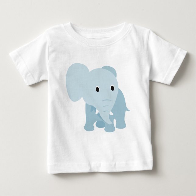 Camiseta Elefante para Bebê (Frente)