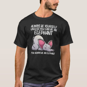 Camiseta Elefante Para Homens Elefante Animal 1