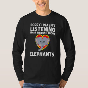 Camiseta Elefante Para Homens Maiores Circo Zoo Animal H